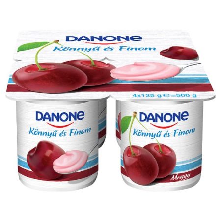 Danone Könnyû és Finom meggy joghurt 4x125g