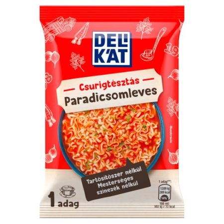 Delikát Csurigtésztás paradicsomleves 61g