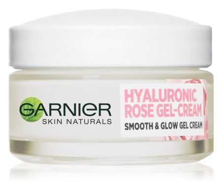 Garnier arckrém 50ml Skin Naturals Hyaluronic Rose ragyogást adó arcápoló krém-gél