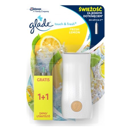 Glade Touch & Fresh készülék és 2 db utántöltõ - Citrus 10ml