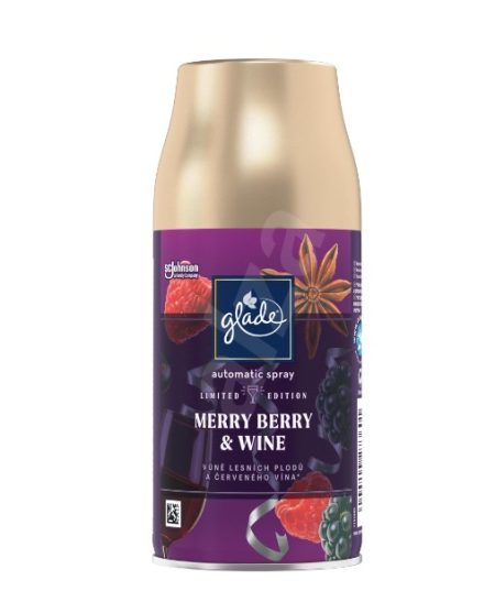 Glade automata légfrissítõ utántöltõ 269 ml Merry Berry & Wine