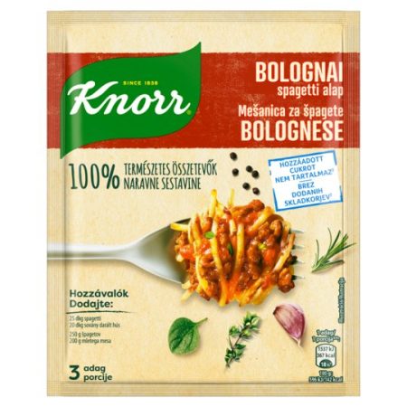 Knorr 100% természetes Bolognai spagetti alap 38 g