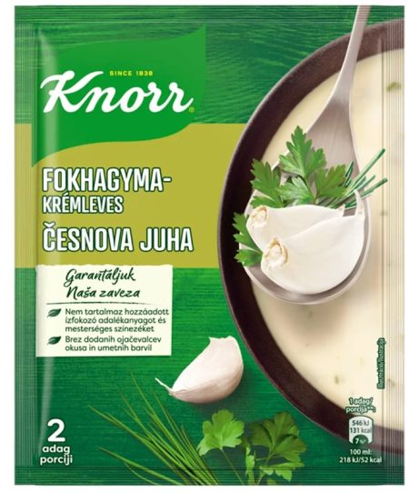 Knorr Fokhagymakrémleves 61g
