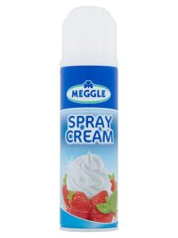 Meggle UHT Spray Cream with Vanilla Aroma 250 g