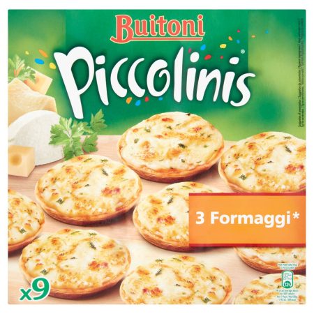 Buitoni Pizza Piccolinis mini háromsajtos 270g