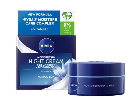 Nivea Aqua Effect Essentials regeneráló éjszakai arckrém normál bõrre 50ml