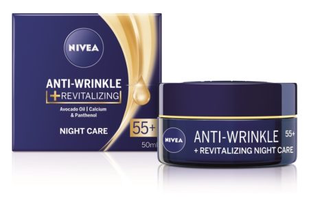 Nivea Anti Wrinkle 55+ éjszakai arckrém 50ml