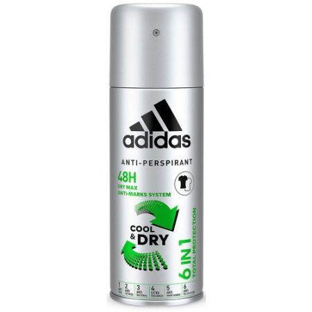 Adidas Cool&Dry 6IN1 férfi dezodor 150ml