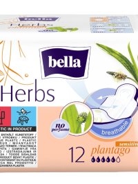 Bella Herbs sensitive plantago egészségügyi betét