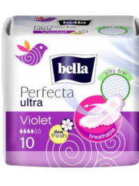 Bella Perfecta egészségügyi betét violet 10db