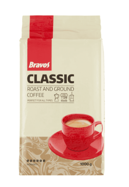 Bravos Classic õrölt kávé 1kg