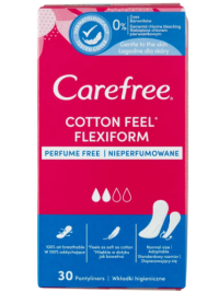 Carefree Cotton Flexiform illatmentes tisztasági betét 30db