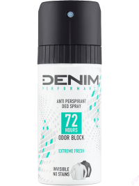 Denim Deo Spray Extreme fresh150ml