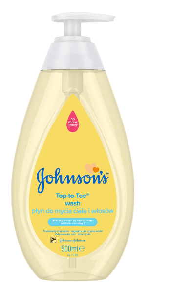 Johnson's Top-to-Toe babatusfürdõ 500ml