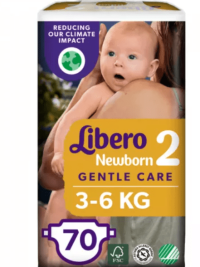 Libero Newborn 2 Pelenka 3-6 kg 70db