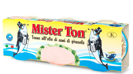 Mister Ton Tonhaldarabok napraforgó olajban 3x80g